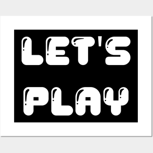 Let's Play Posters and Art